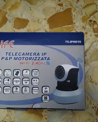 Telecamera ip motorizzata wifi