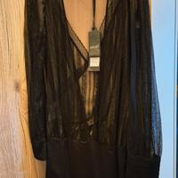 Vestito Liujo pizzo nero S