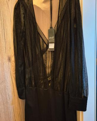 Vestito Liujo pizzo nero S