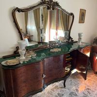 Madia e specchio Antiquariato