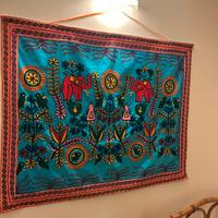 Arazzo ricamato origine India