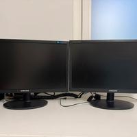 PC fisso + 2 monitor Samsung SyncMaster E2220