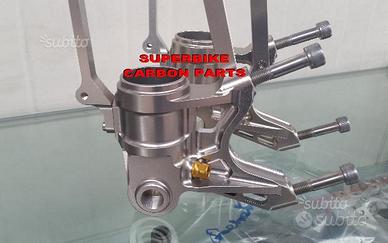 Forcelle ohlins produzione piedini radiali cnc