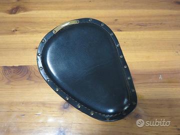 Sella singola a molle per moto custom