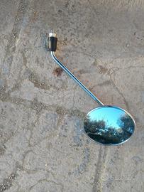 specchietto retrovisore cromato per vespa