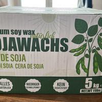 Cera di soia per candele