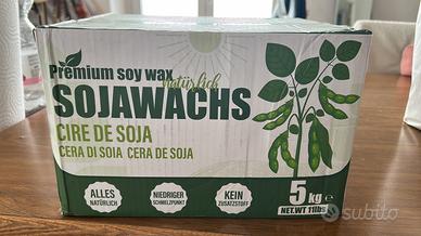 Cera di soia per candele