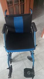 Sedia a rotelle più cuscino 