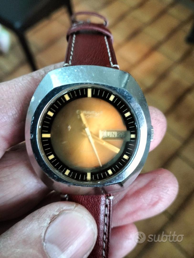 Orologio caravelle automatico anni 60 funzionante Abbigliamento e Accessori In vendita a Padova