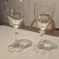 Servizio bicchieri cristallo