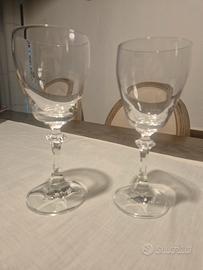 Servizio bicchieri cristallo