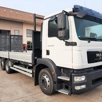 Man TGM 22.290 6x2 - Km 263.000 pianale con rampe
