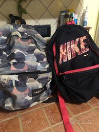 Zaino Nike e Zaino EastPak