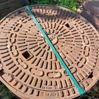 Chiusini ghisa d400 diametro 80