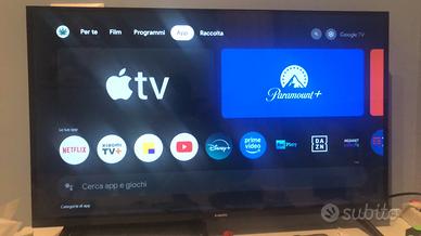 Xiaomi smart google tv nuova 1 settimana di vita