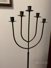 Candelabro a cinque braccia