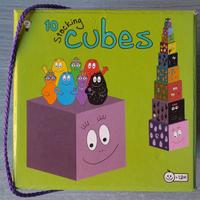 Barbapapà Gioco per Bambini 10 Cubi Impilabili