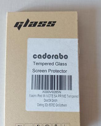 Vetro Temperato cadorabo per Xiaomi Red Mi Note 5A