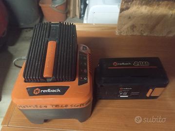 batterie e caricabatterie motosega telescopica