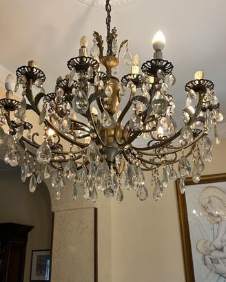 Lampadario Vintage anni 60/70 stile classico