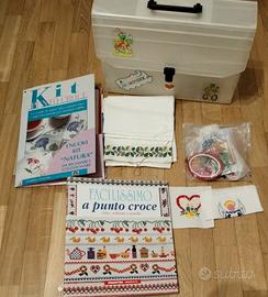 kit punto croce 