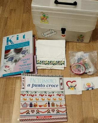 kit punto croce 
