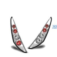 FANALI FIAT PUNTO 2 99-03 LOOK LEXUS CROMATO