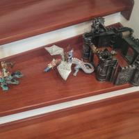 Castello cavalieri con draghi