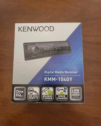 Autoradio Kenwood KMM-104GY USB AUX FLAC