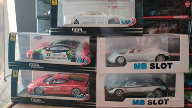 MBSlot Slot Car Ferrari F430 - Pagani Zonda 1/32