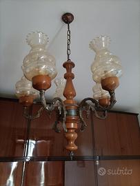 lampadario anni '80
