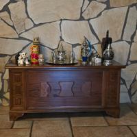 Cassapanca il legno massello