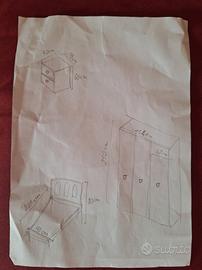 CAMERETTA COME DA DESCRIZIONE. PREZZI TRATTABILI 