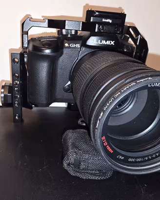 Panasonic GH5 con obiettivi