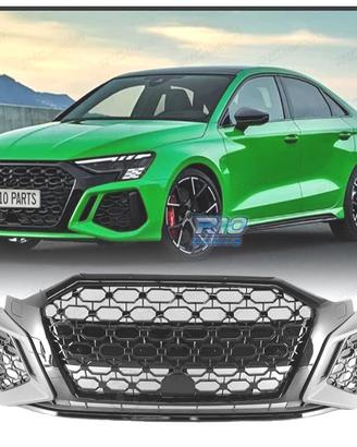 PARAURTI ANTERIORE PER AUDI A3 21- LOOK RS3