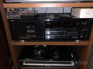 Stereo cassette deck aiwa ad-f 800
