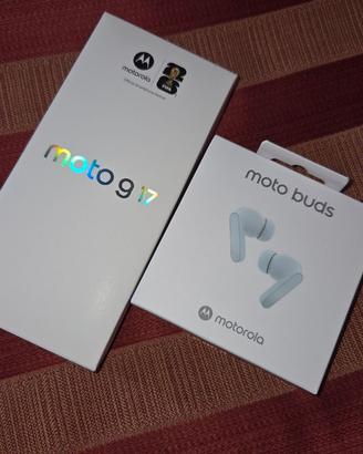 Motorola Moto G17 + Moto buds