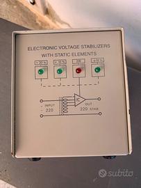 stabilizzatore di tensione Securvera Mod. EL 1000