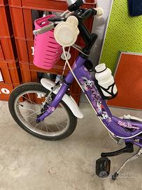Bicicletta bambina raggio 16 età 4-6 anni