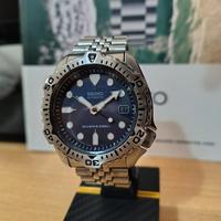 Ultra raro Seiko 7002 7020 BLU Automatico Diver