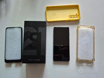 Samsung Galaxy S21 5G 256GB Nero con accessori!
