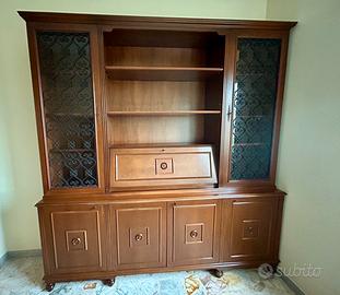 Mobile antico vetrina / credenza in legno