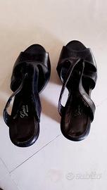 Sandali Donna con Tacco nere 37