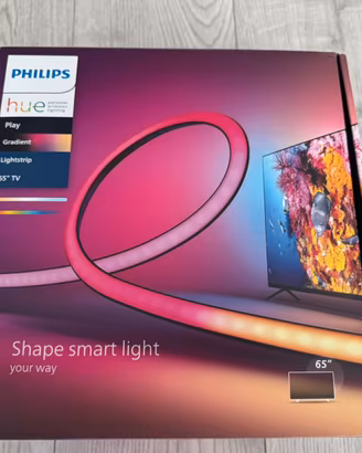 Striscia LED Philips 65”  TV - come nuova