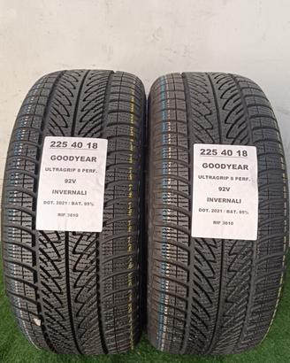 2 GOMME 225 40 18 GOODYEAR INV RIF3610