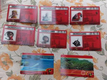 Carte Gli Incredibil i Disney Pixar