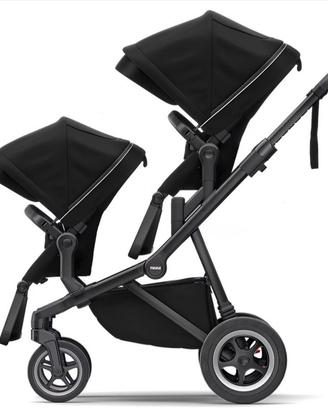 Passeggino gemellare/fratellate thule sleek
