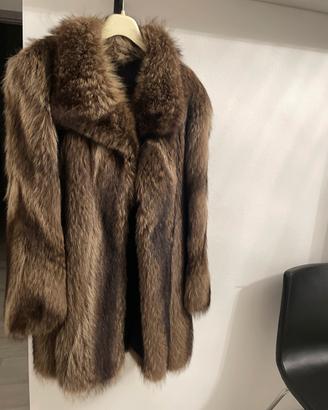 Pelliccia vintage marrone, Pellicceria Milanese