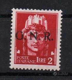 Repubblica Sociale Italiana 1943 MNH Lotto 4700