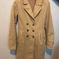 Trench donna beige Rebel Queen tg 42 (M)